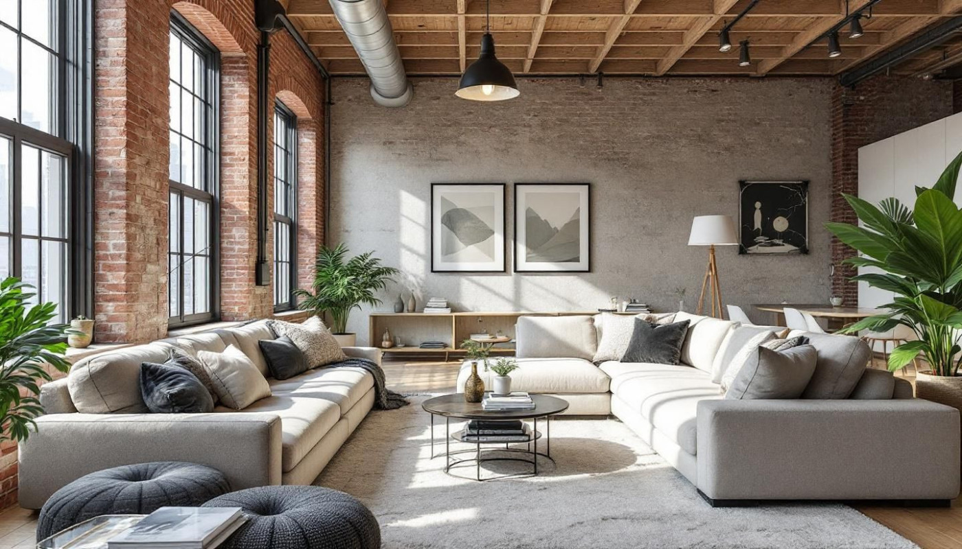 Comment fusionner élégance industrielle et confort cosy dans votre déco ?