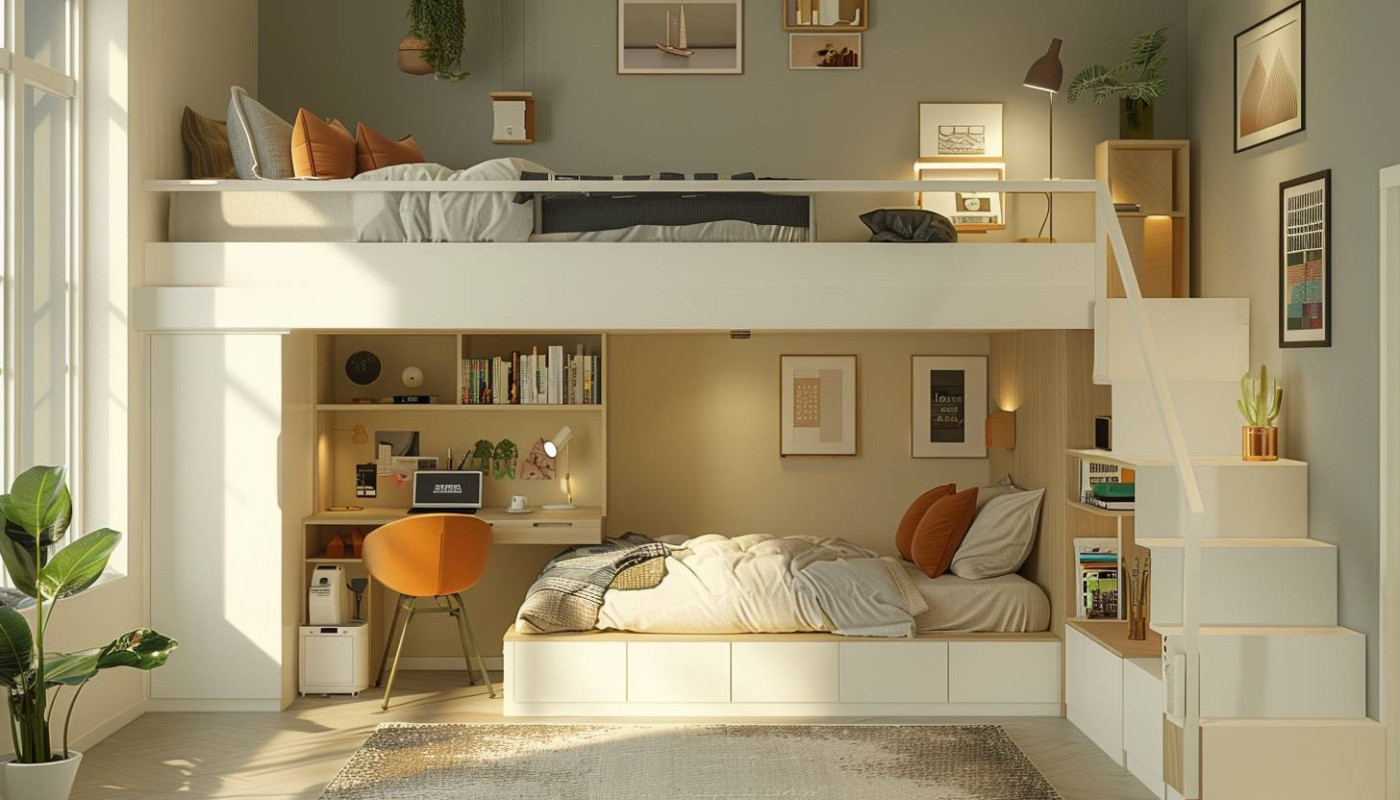 Comment maximiser l'espace dans les petites chambres avec style