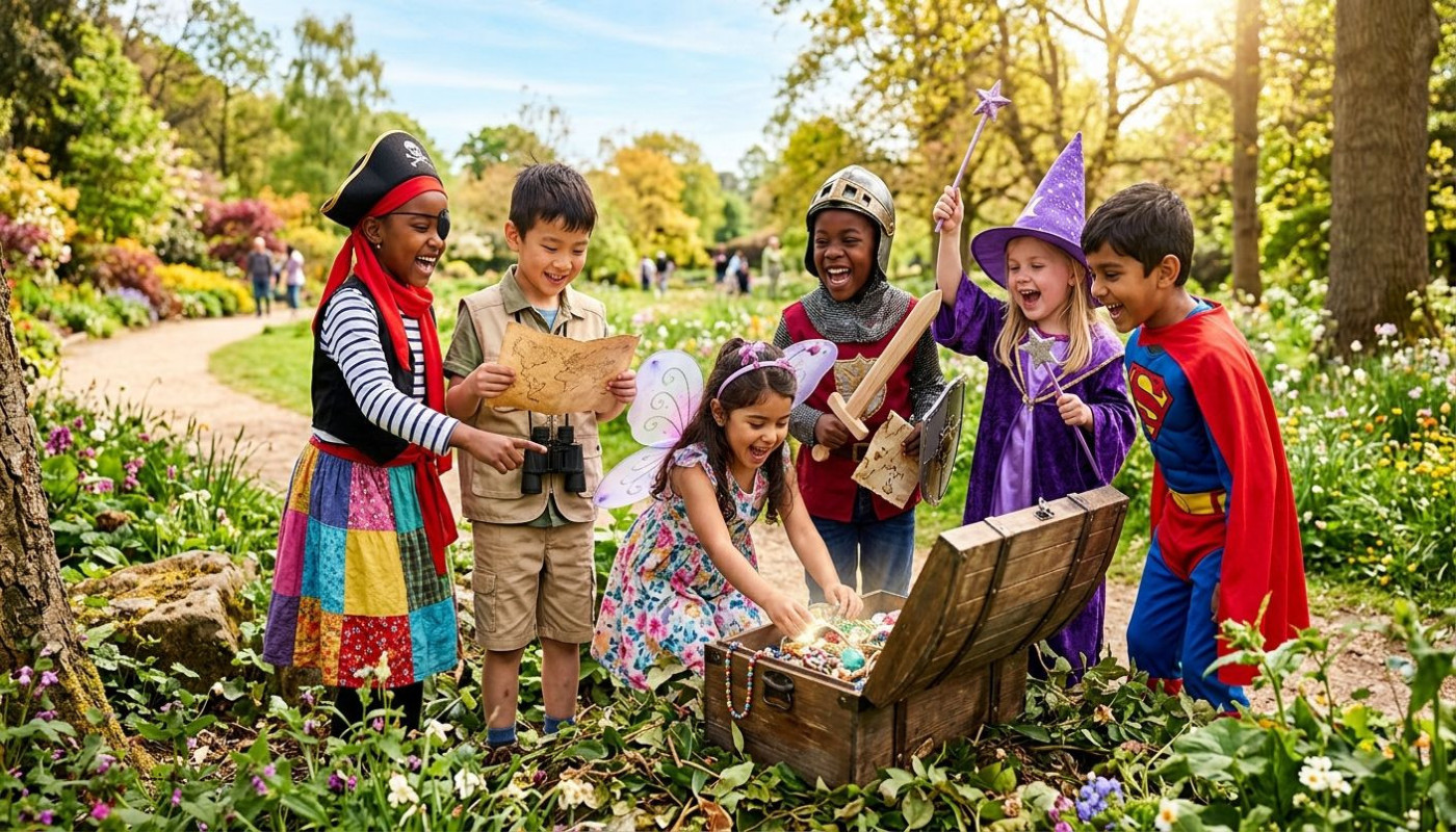 Comment organiser une chasse au trésor thématique pour enfants de différents âges ?
