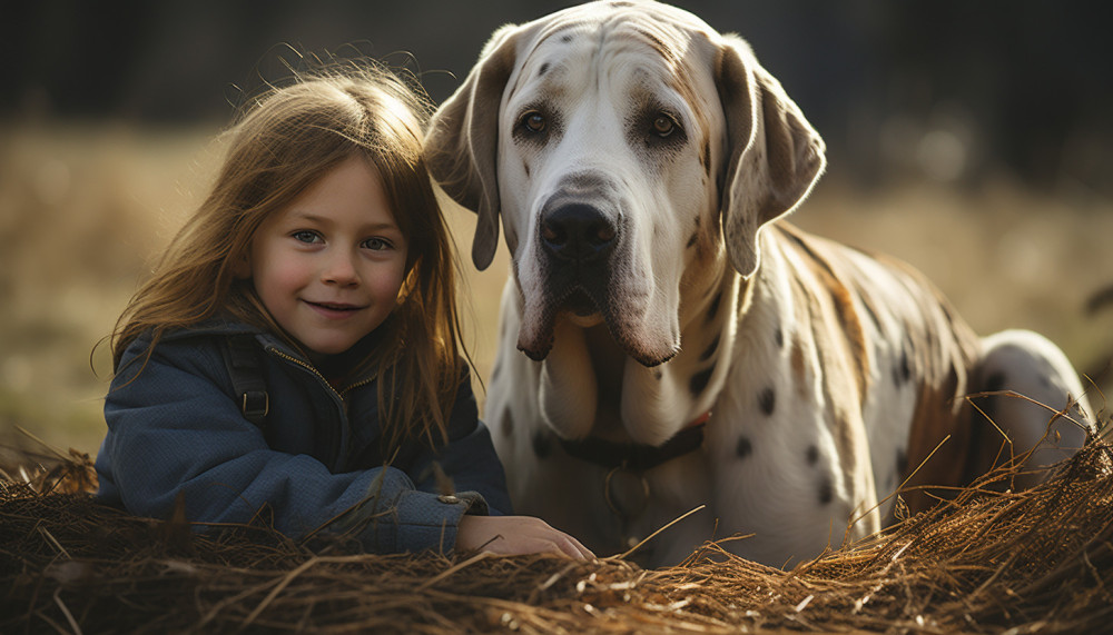 Un chien pour protéger votre famille : les raisons de prendre un dogue Allemand